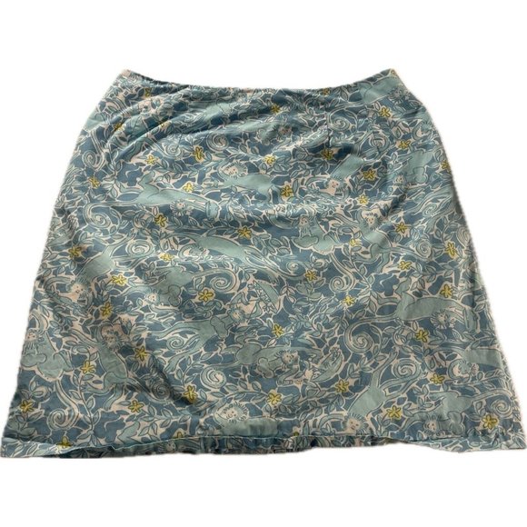 Lilly Pulitzer Dresses & Skirts - LILLY PULITZER Skirt Blue Monkey  Sz 4